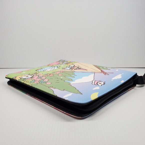 Moon Lab Studios TCG Zipper Binder Maltese Puppies Camping 20 Sleeves 9 Slots - Picture 4 of 7